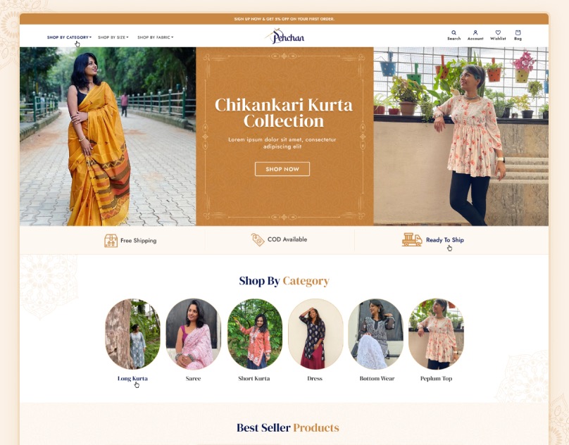 Clothing Store design by LENSO